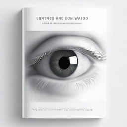 Design a book cover focusing on the importance of fundus photography and artificial intelligence