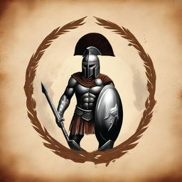 Create an image for a book cover about Spartans and their culture