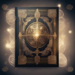 A detailed illustration of a mystical book titled 'Prosper Tome Bound'