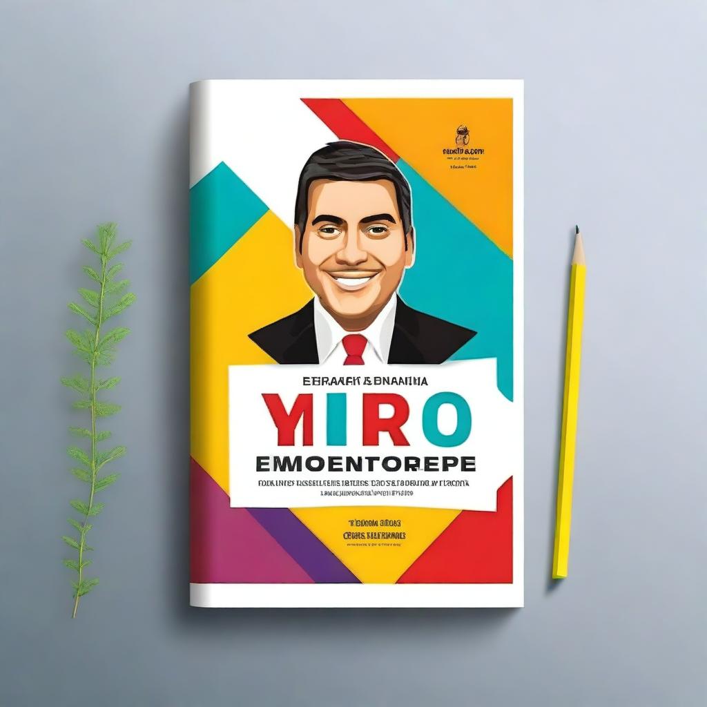 Create a book cover for a book titled 'MI LIBRO YO EMPRESARIO (LIDERA TU VIDA Y DESEMPEÑA TUS PERSONAJES CON EXITO)'