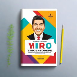 Create a book cover for a book titled 'MI LIBRO YO EMPRESARIO (LIDERA TU VIDA Y DESEMPEÑA TUS PERSONAJES CON EXITO)'