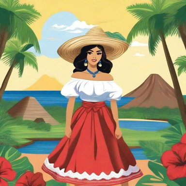 Create a personification of Nicaragua