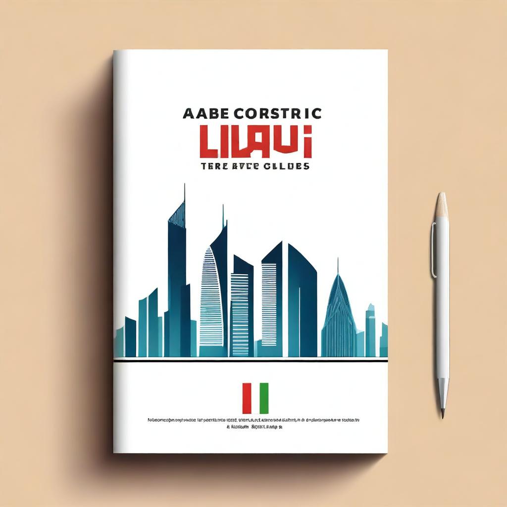 Design a professional book cover for a guidebook titled 'UAE Corporate Tax - A Simplified Guide'