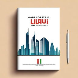 Design a professional book cover for a guidebook titled 'UAE Corporate Tax - A Simplified Guide'