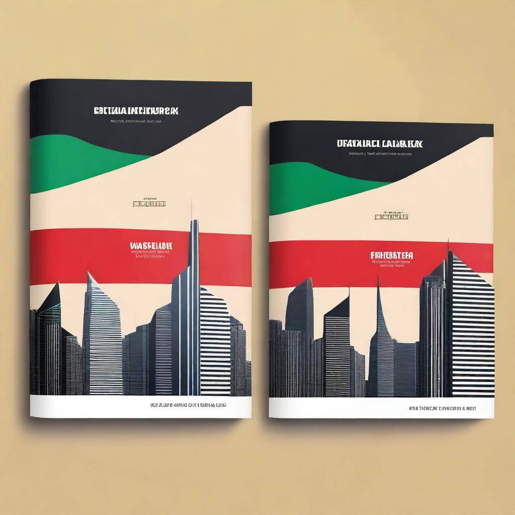 Design a professional book cover for a guidebook titled 'UAE Corporate Tax - A Simplified Guide'