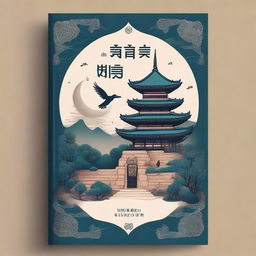 Create a book cover for a school of witchcraft and wizardry located in Seoul, South Korea