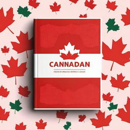 Create an ebook cover titled 'The Canadian Dream: A financial blueprint for Immigrants to Canada'