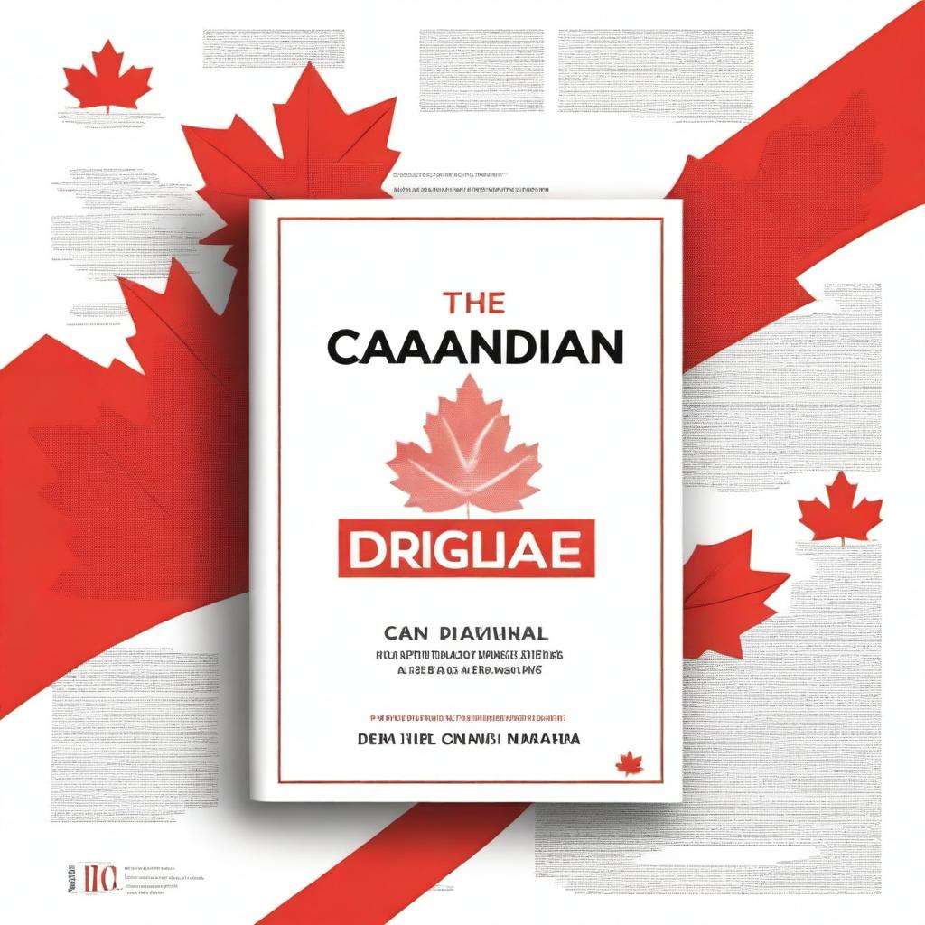 Design an ebook cover for a book titled 'The Canadian Dream: A Financial Blueprint for Immigrants in Canada'