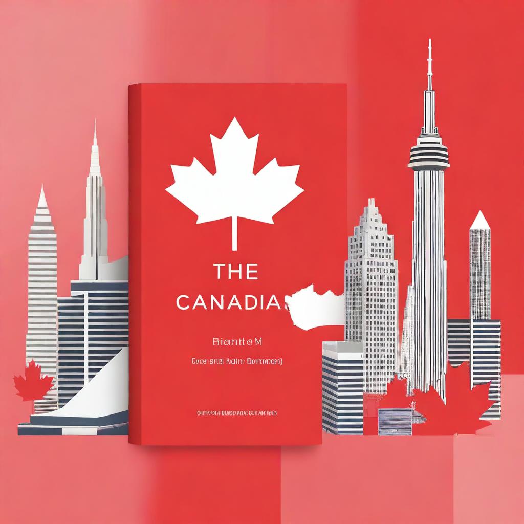 Design an ebook cover for a book titled 'The Canadian Dream: A Financial Blueprint for Immigrants in Canada'