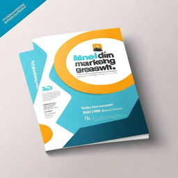 Create a book cover design for a book titled 'LinkedIn Marketing Growth for Businesses'