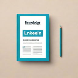 Create a book cover design for a book titled 'LinkedIn Marketing Growth for Businesses'