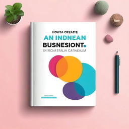 Create an e-book cover for the title 'How to Create an Online Business with Little Investment'