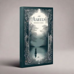 A beautifully designed book cover featuring an intriguing and mysterious illustration