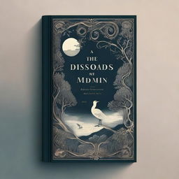 A beautifully designed book cover featuring an intriguing and mysterious illustration