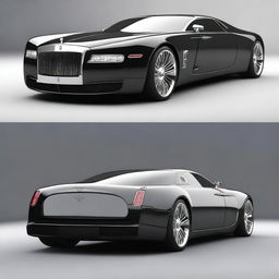 Create a custom hypercar based on a 1969 Rolls-Royce