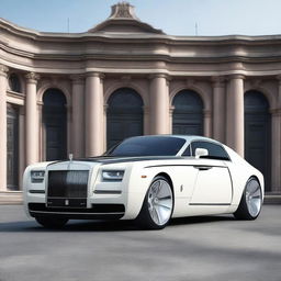 Create a custom hypercar based on a 1969 Rolls-Royce