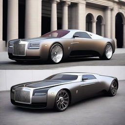 Create a custom hypercar based on a 1969 Rolls-Royce