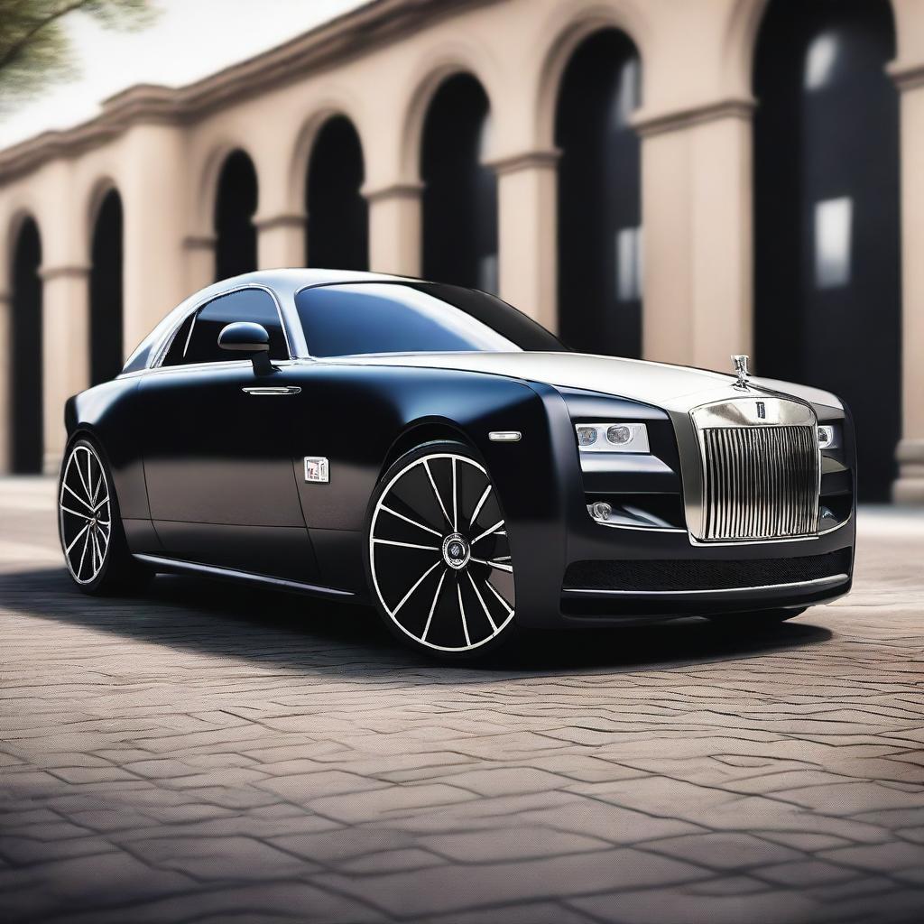 Create a custom hypercar based on a 1969 Rolls-Royce