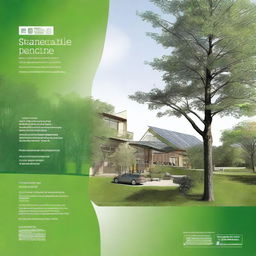 A front cover design for a Climate Change, Sustainable Design, Construction and Energy Supplementary Planning Document