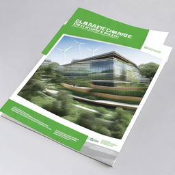 A front cover design for a Climate Change, Sustainable Design, Construction and Energy Supplementary Planning Document