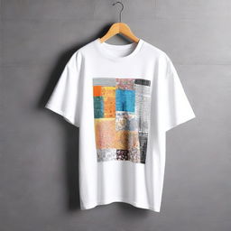 A men's oversized t-shirt featuring A3, A2, and A4 designs