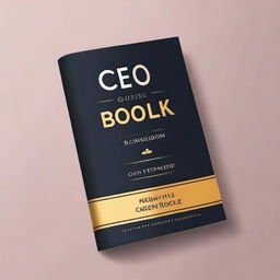 Create a professional book cover for a book titled 'CEO's Book'