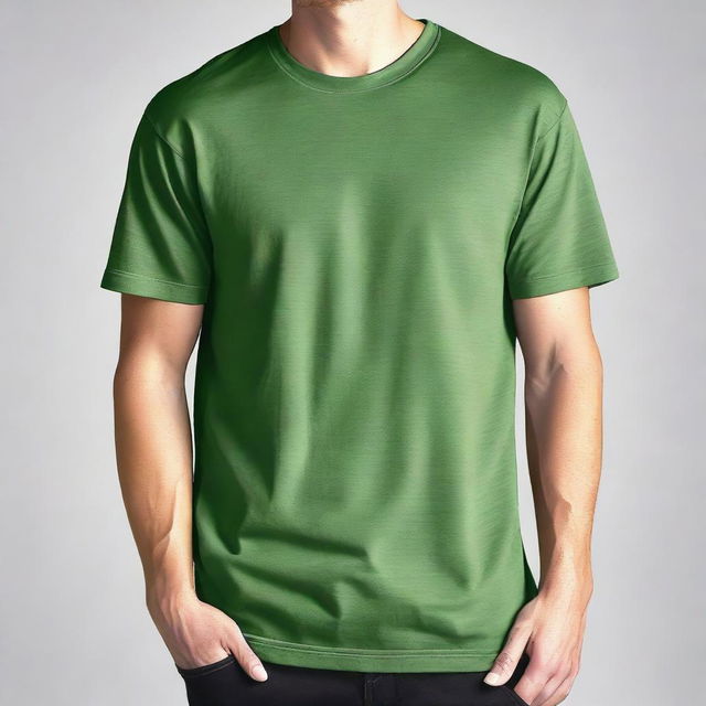 Design an oversized men's t-shirt featuring A3, A2, and A4 designs