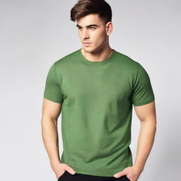 Design an oversized men's t-shirt featuring A3, A2, and A4 designs