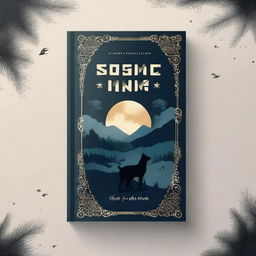 Create a captivating book cover with an intriguing design that draws readers in