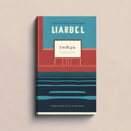 A minimalist book cover design featuring a simple illustration of a movie theater