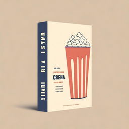 A minimalist book cover for 'The Power of Cinema'