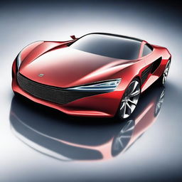 Create an image of a sleek and modern sports car