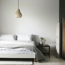 Budget-friendly elegant and sophisticated bedroom interior