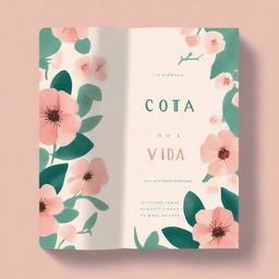 A book cover titled 'Corta vida,' featuring a story filled with brief moments of joy and discovery that ends abruptly, reminding us of the beauty and fleeting nature of each moment