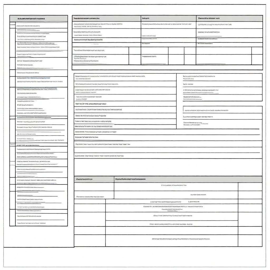 Create an image of a neatly organized and labeled document titled 'Computer Project'