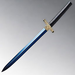 A sealed Zanpakuto in the form of an imposing katana