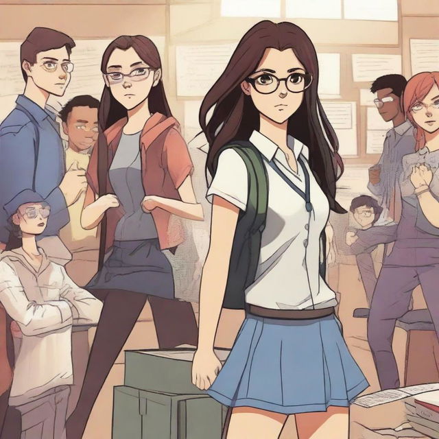 Elie is a high school student in a normal town with hidden secrets