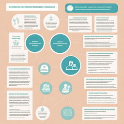 An infographic summarizing the surrogacy process