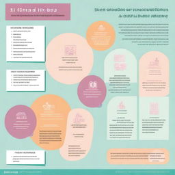 An infographic summarizing the surrogacy process