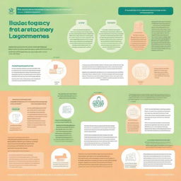 An infographic summarizing the surrogacy process