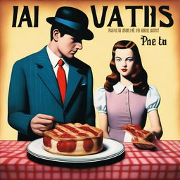 Create an image inspired by René Magritte's painting 'The Lovers'