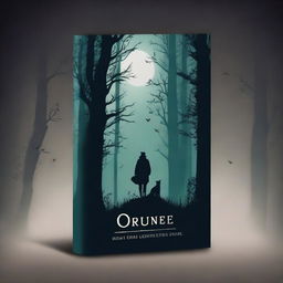 Create a captivating book cover with an intriguing and mysterious design