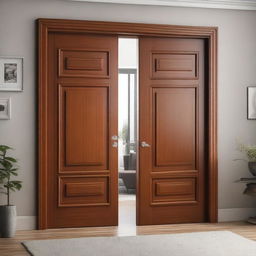 Show designs of interior doors for a modern home