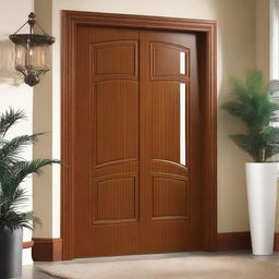 Show various designs of interior doors for a modern home