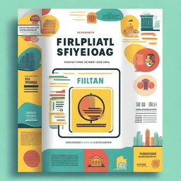 Create a visually striking and culturally relevant eBook cover for a personal finance guide targeted at Filipino readers