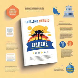 Create a visually striking and culturally relevant eBook cover for a personal finance guide targeted at Filipino readers