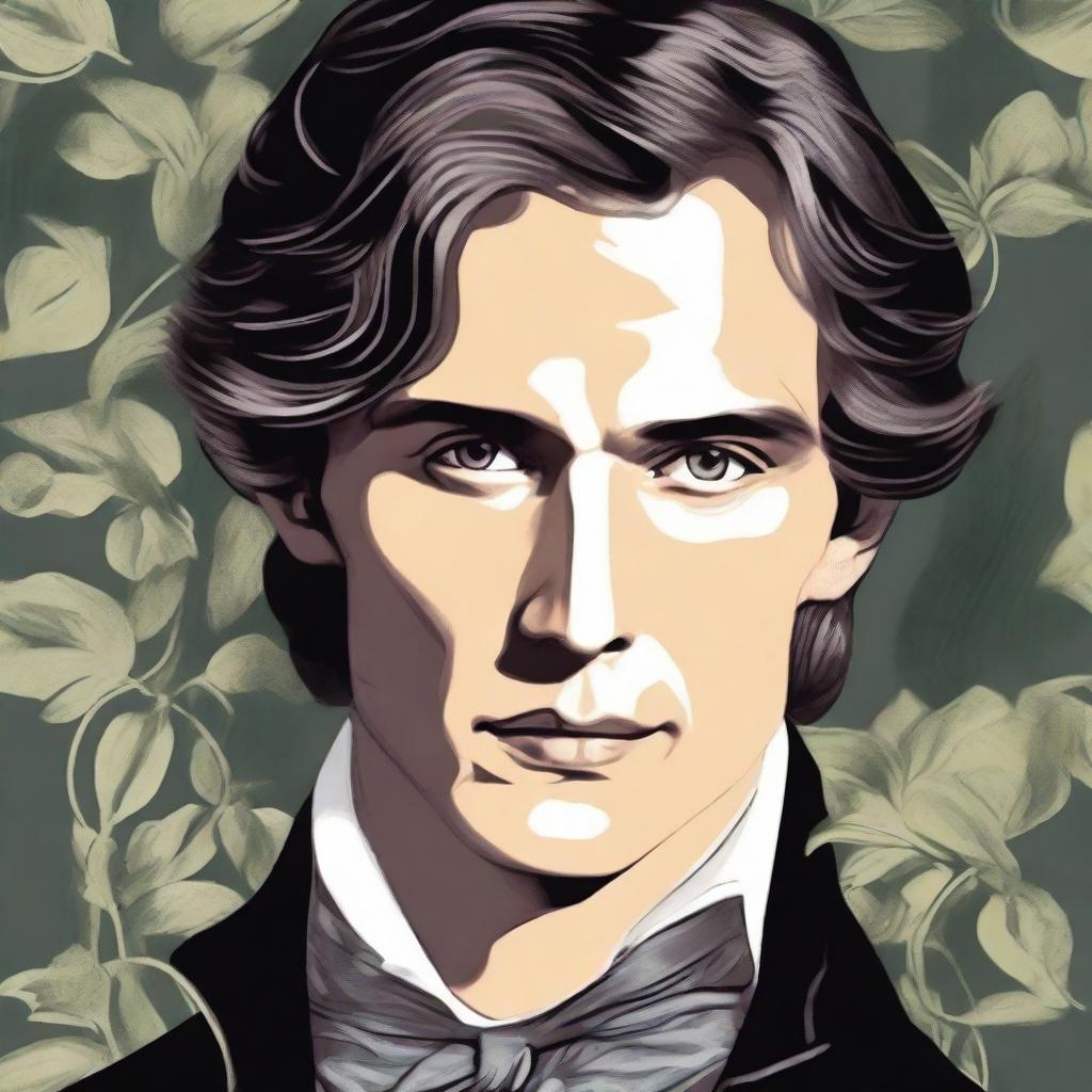 Illustrate the remarkable charm and beauty of Dorian Gray, focusing on Basil Hallward's portrait of him