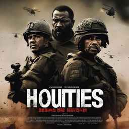 A movie poster titled 'Houthies'