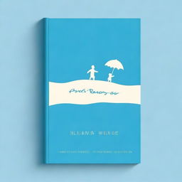 A book cover with a sky blue background, featuring the title 'Por Cada Passo Teu' prominently