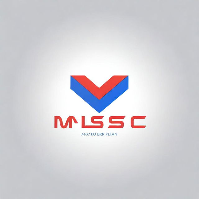 A simple and clean logo that incorporates the letters MLSC in a stylish and modern font